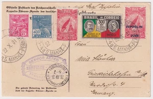 Zeppelinpost Südamerikafahrt 1931 Si. 134 A Besatzung Postmeister Kurt Schönherr - Picture 1 of 2