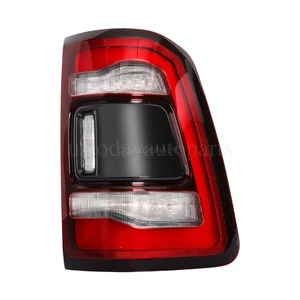For 2019-2024 Ram 2500 3500 Black Bezel w/Blind Spot LED Tail Light Right Side - Picture 1 of 9