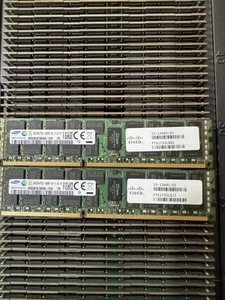 Lot of 50 Samsung 8GB PC3L-10600R ECC Server Memory Modules - M393B1K70DH0-YH9 - Picture 1 of 7