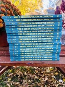 Vintage 1988 Set Of The Golden Book ENCYCLOPEDIA VOL. 1-19 PLZ READ DISCRIPTION - Bild 1 von 13