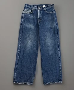 Jeans vintage años 90 Levi’s L2 holgados lavado oscuro azul denim índigo 32x30” - Imagen 1 de 15