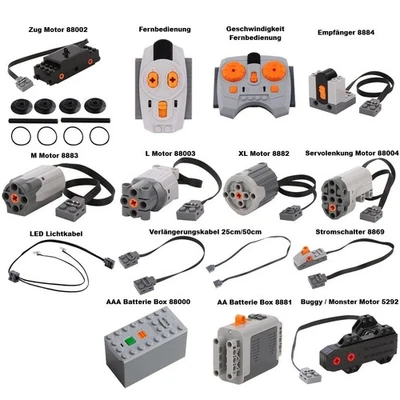 Power Functions Teile für Lego Technic Motor Fernbedienung Empfänger Batteriebox - Bild 1 von 4