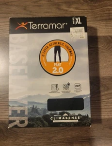 Terramar Thermolator 2.0 Men's Pant Baselayer Black X-Large - Picture 1 of 7