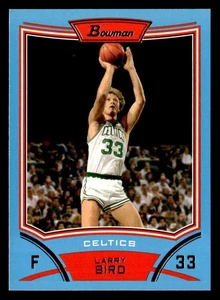 2008-09 Bowman Blue #109 Larry Bird SN #/499 - Picture 1 of 2