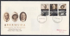 Bermuda Scott 787 FDC - Pioneers of Progress - Picture 1 of 1