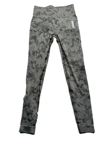 Gymshark Leggings Womens Small Camo High Rise Seamless Workout Athletic Pants - Picture 1 of 7