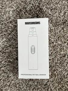 Marsdreams Professional Pet Nail Grinder 2-speed, LED, Cordless, USB Charging - Imagen 1 de 2