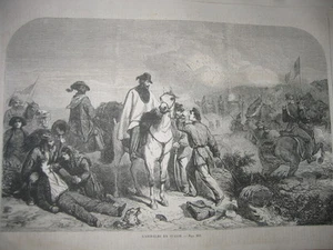 Gravure 1859 - Garibaldi en Italie - Picture 1 of 1