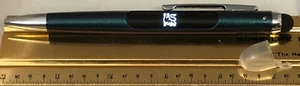 MERRILL LYNCH BLUE SPARKLE BALL POINT PEN BULL LOGO LIGHTS UP FREE SHIPPING - Picture 1 of 12