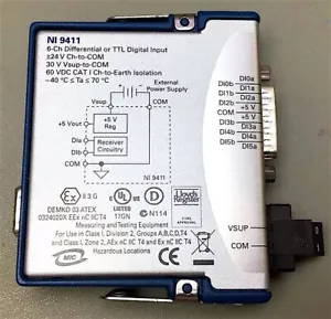 National Instruments NI-9411 ±5 V to 24 V, 6 Differential/Single-Ended Channels - Picture 1 of 4