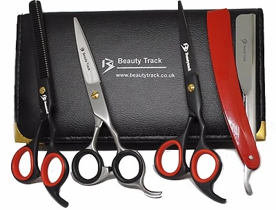 5.5" PROFESSIONAL SALON HAIRDRESSING HAIR CUTTING THINNING BARBER SCISSORS - SET