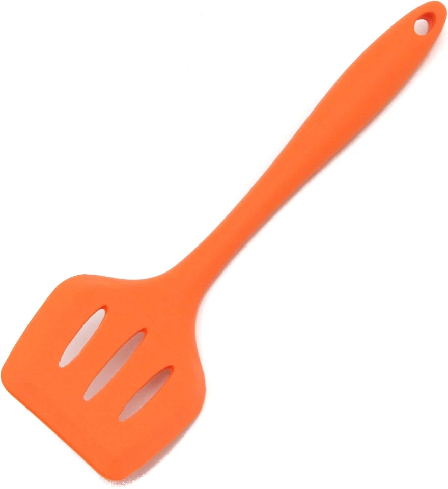 Chef Craft Premium Silicone Spatula/Turner, 11.75 inch, Orange,Cooking Utensils - Image 1 of 1