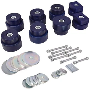 Front & Rear, Upper & Lower Body Mount Bushings Kit 16 pcs made in High grade... - Picture 1 of 8