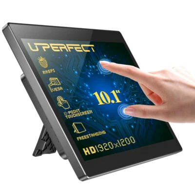 UPERFECT 10,1 pollici monitor portatile touchscreen 1920x1200 HDR per Raspberry Pi