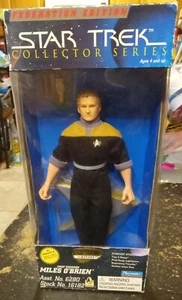 Vintage 1996 Star Trek Collector Series Chief Miles O' Brien Actionfigur Neu - Bild 1 von 3