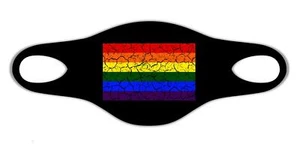 arc-en-ciel Gay Pride Day LGBT lesbien transgenre Respirer Masques De Protection - Foto 1 di 1
