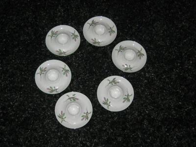 Seltmann Weiden Bavaria Serie Renate Eierbecher  mit grünem Rand  - Bild 1 von 3