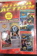 Triple DVD Pack Karate Ninja Action Martial Art  Sealed Shaolin Shogun 6 Movies
