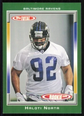 2006 Topps Total #530 Haloti Ngata RC - Image 1 of 2