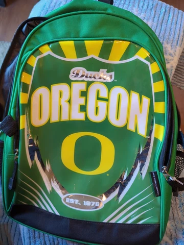 Oregon Ducks Backpack Genuine College Product Cover