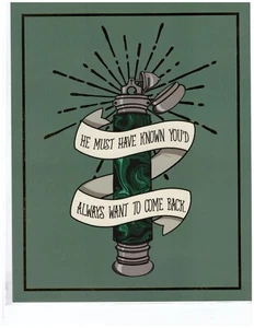 Accio Box Magic Delivered Ron's Deluminator Art Print 8x10 NEW - Picture 1 of 2