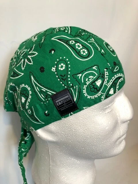 Do-rag Hat Paisley head protection Safety from 5G Cell Tower - Image 1 of 1