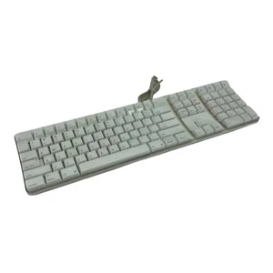 Apple Autentica A1048 Tastiera USB Cablata Vintage con Due Porte USB e Dieci Tasti - Foto 1 di 8