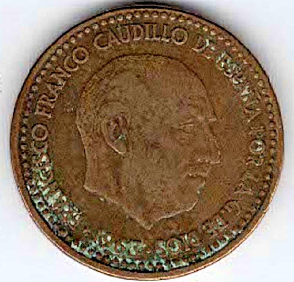 Spain 1 Peseta 1963, Coin, Francisco Franco, Caudillo - Image 1 of 1