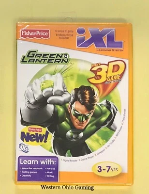 Fisher-Price iXL Green Lantern NEW Learning System 3D - Image 1 of 2