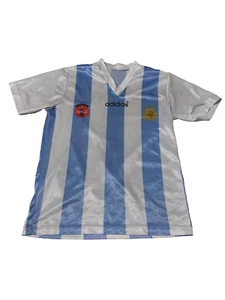 altes Fußballtrikot Trikot Argentinien 90 Jahre ca. Coca Cola Promo - Bild 1 von 6