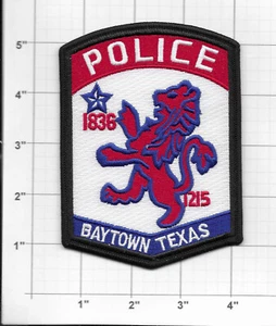 Polizeiaufnäher - Baytown, TX - Bild 1 von 1