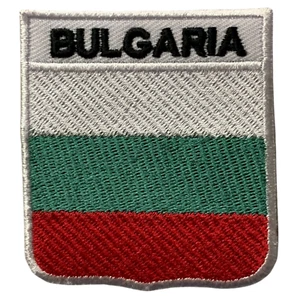Escudo Bulgaria Bandera País Nombre Insignia Planchar o coser Parche Bordado - Imagen 1 de 4