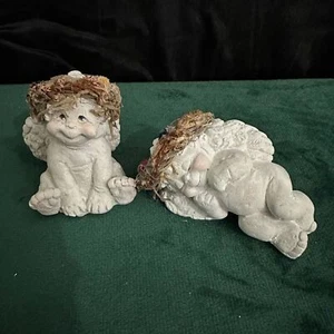 Vintage 1991 Dreamsicles, set of 2 Cherub, Angel figurines - Picture 1 of 12