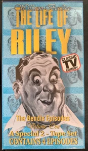 VINTAGE Life of Riley, Vol. 1, The Bendix Episodes ~ 2-Tape Set ~ 1994 - - Picture 1 of 2