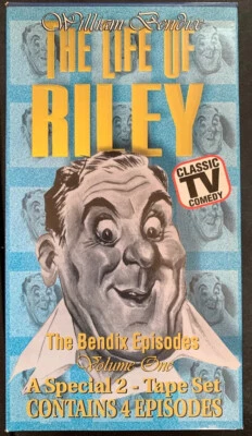 VINTAGE Life of Riley, Vol. 1, The Bendix Episodes ~ 2-Tape Set ~ 1994 - - Image 1 of 2