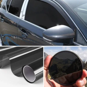 Transparent Window Film Color Solar Tint Self Adhesive Stain Glass Decor Vinyl - Picture 1 of 22