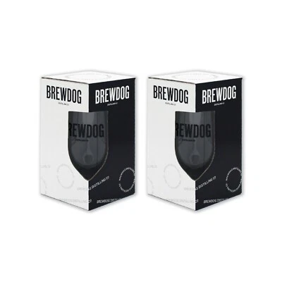 Brewdog Half Pint Glass x 2 - Beer Glass in Gift Box Brand New Party Bar Crafted - Image 1 of 4