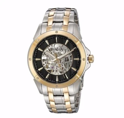 Bulova Men's Classic Automatic Silver Stainless Steel Watch 43 MM 98A146 - Image 1 of 4