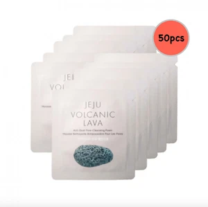 [THE FACE SHOP] JEJU Volcanic Lava Pore Cleansing Foam sample 50pcs US Seller - Picture 1 of 1