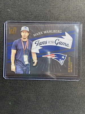 2022 Panini Donruss MARK WAHLBERG Fans of the Game New England Patriots - Image 1 of 2