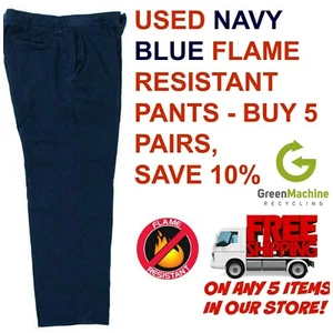 Used Flame Resistant FR Work Pants Cintas RedKap Unfirst G&K Flame Retardant - Picture 1 of 2