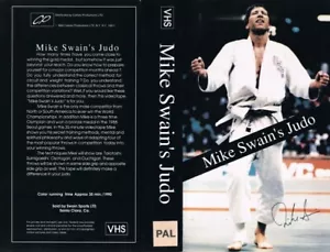 MIKE SWAIN'S JUDO (1990) MIKE SWAIN - JUDO KARATE MARTIAL ARTS - USA VHS - Foto 1 di 1