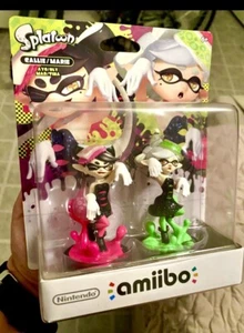Nintendo Switch Callie & Marie 2er Pack amiibo Neu Originalverpackt Splatoon - Bild 1 von 2