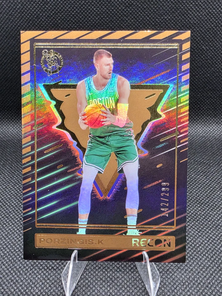 2023-24 Panini Recon #189 Kristaps Porzingis Bronze Holo /299 Boston Celtics - Image 1 of 4