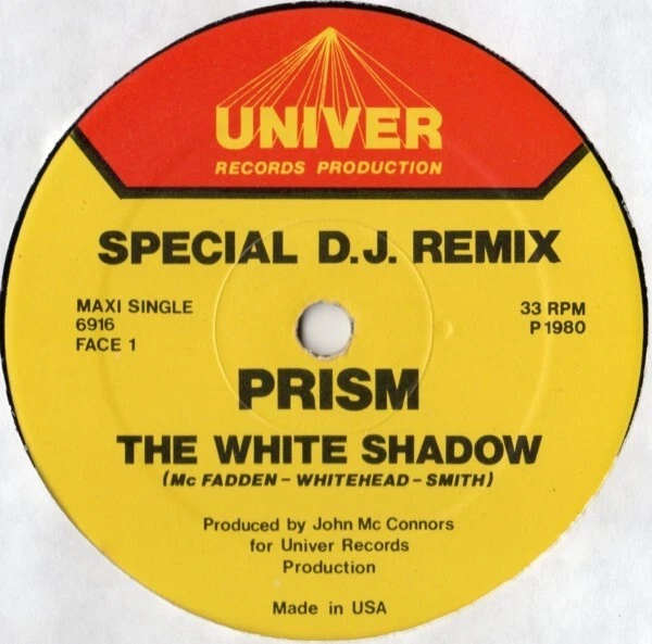 PRISM " THE WHITE SHADOW " NEW 12 DANCE DISCO SOUL FUNK BOOGIE - Image 1 of 1