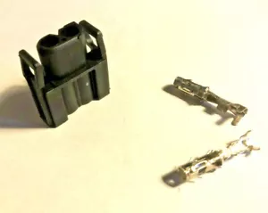BMW connettore terminale 2 poli 61131378108 AMP 1-828816-1 1376202 - Foto 1 di 3