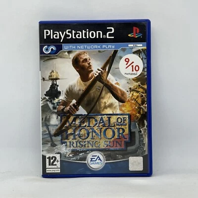 Medal of Honor: Rising Sun PS2 2003 Shooter EA Games M Violence Free Post PAL - Image 1 of 4