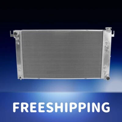 Radiador de aluminio Kangomoto apto para Dodge Ram 1500 3,9 L 5,9 L 1998-2002 Foto 1 de 4