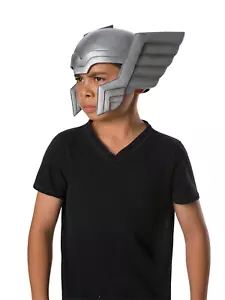 Thor Helmet Kids Marvel Superhero Grey Fancy Dress Costume Accessory - Picture 1 of 1