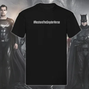 #RestoreTheSnyderverse T Shirt Restore Snyderverse Zack Snyder's Justice League - Picture 1 of 2